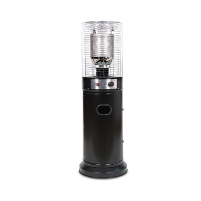 L.h garden outdoor gas heaters circular mini 1.35m 13kw black