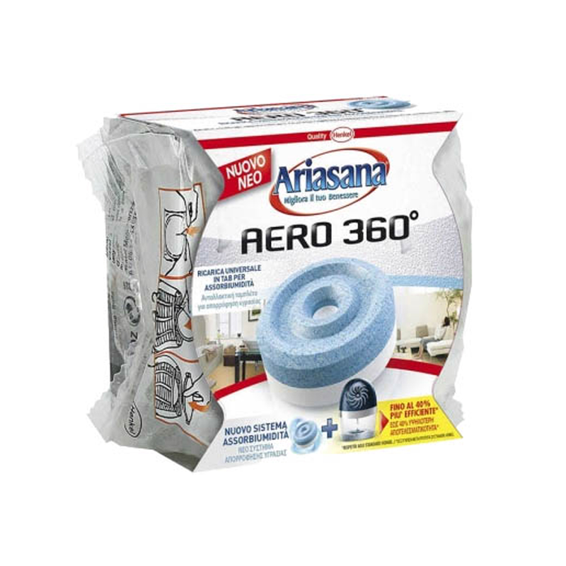 Ariasana tablet for aero 360 humidity absorption system 450gr fruit energy-null