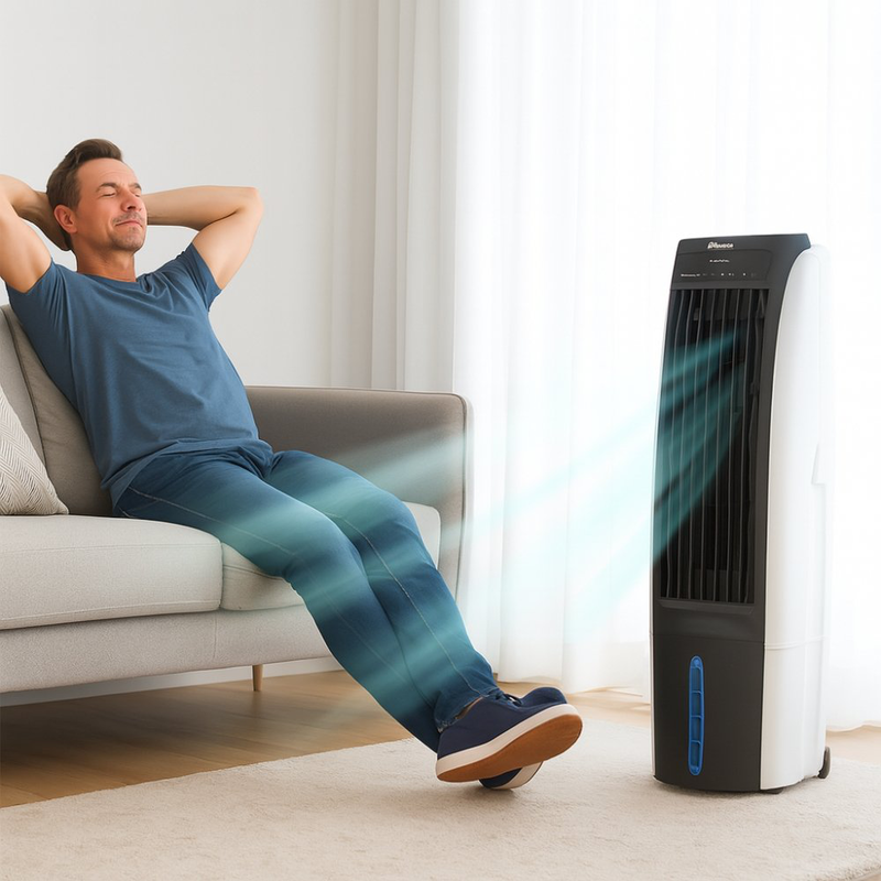Product image: Primo ψύκτης αέρα Air cooler 200w 30l 37.8 x 44.2 x 124.2cm, , medium-null