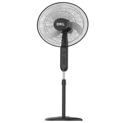 Dkl stand fan 18" 80w - black, Black, medium