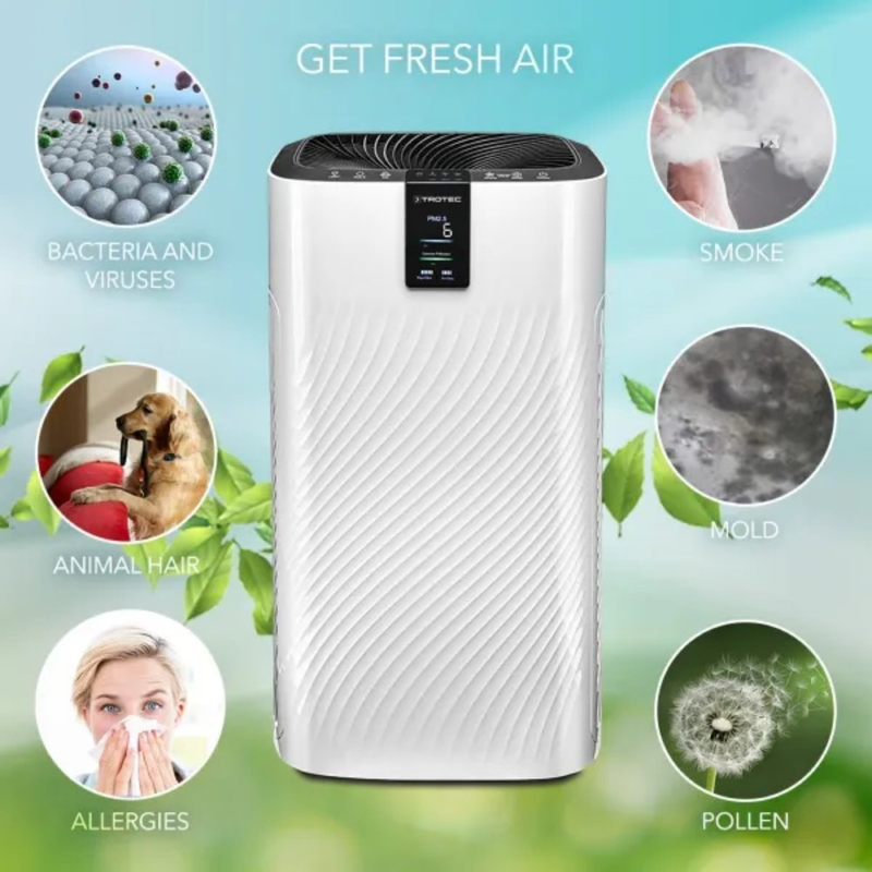 Product image: Midea καθαριστής αέρα 84m² με φίλτρο hepa & οθόνη Air purity md-kj700g-h32, , medium-null