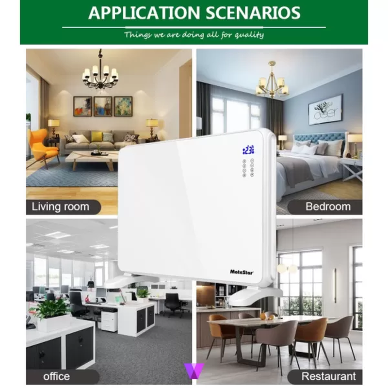 Matestar glass panel heater 2000w mat-1920rc, , medium-null