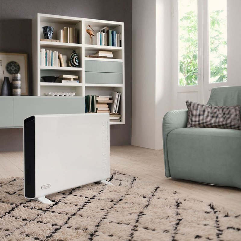 Product image: Delonghi slim style θερμοπομπός δαπέδου με ιταλικό design & ισχύ 2000w, , medium-null
