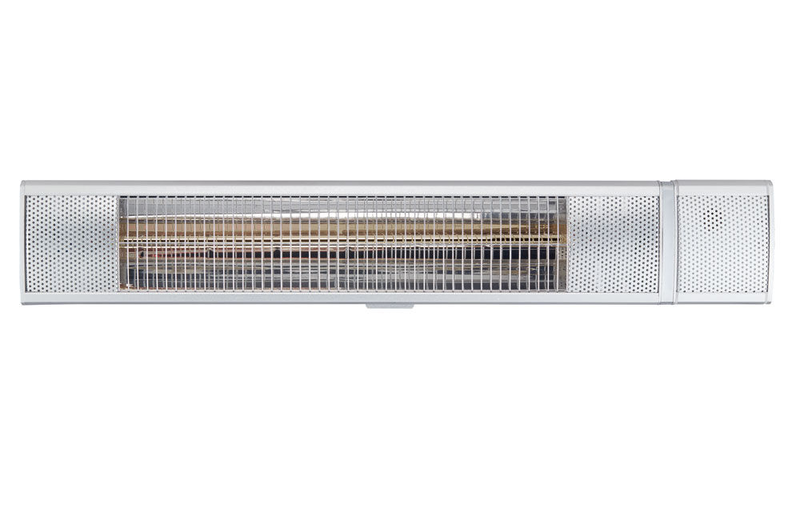 Enders madeira aluminiumwall mounted outdoor heater ip65, 2kw (with remote
control), , medium image number null