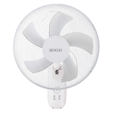 Wall fan sogo 21315 barcode 40cm 45w with remote control, , medium