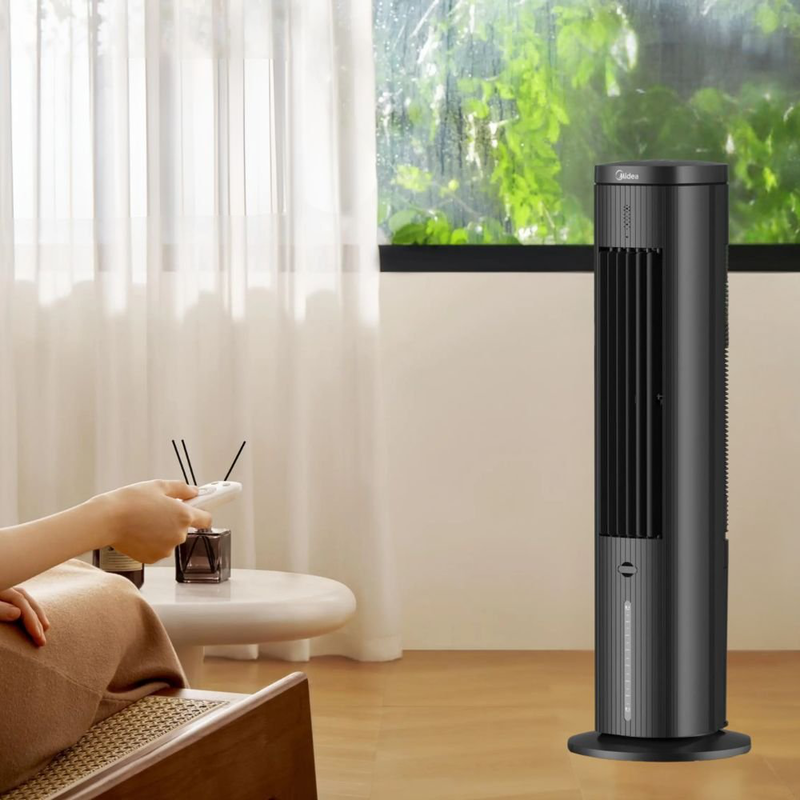 Product image: Midea Air cooler φορητό ψυκτικό μηχάνημα με υγραντήρα, ιονιστή & τηλεχειριστήριο (ac100-25jr), , medium-null