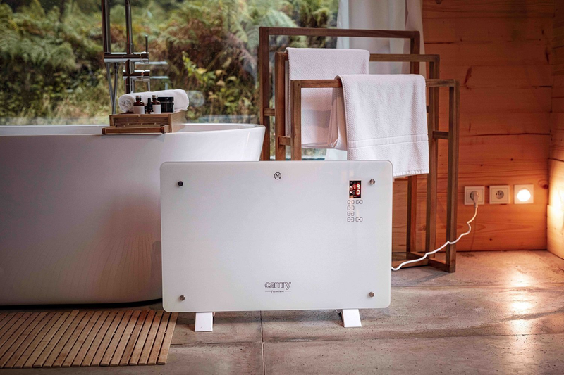 Product image: Camry cr7721 convection glass heater with remote, , medium-null