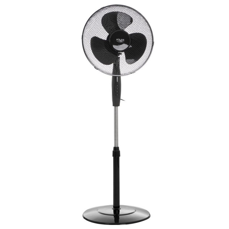 Adler stand fan ad7323 black 40cm 40w, , medium-null