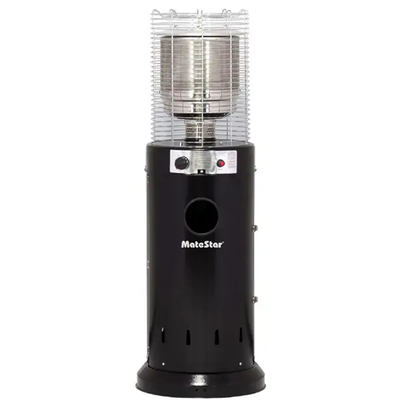 Matestar patio area heater steel black mat-h1bk, , medium