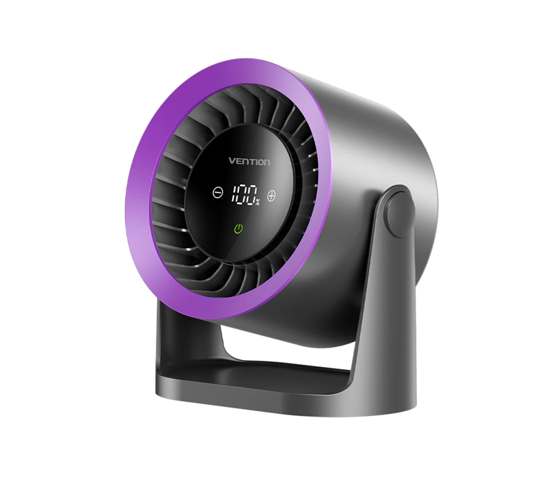 Vention Air circulation fan desktop with display & wall mount pbih0, , medium-null