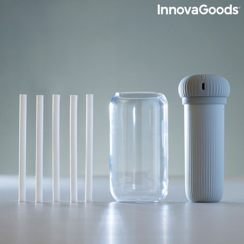 Product image: Innovagoods v0103247 υγραντήρας υπερήχων και διαχυτής αρώματος με led φωτισμό stearal, , medium-null