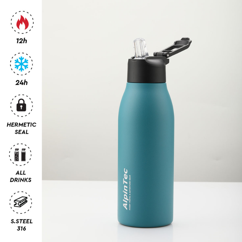 Product image: Alpin flask fellow 600ml - green-null