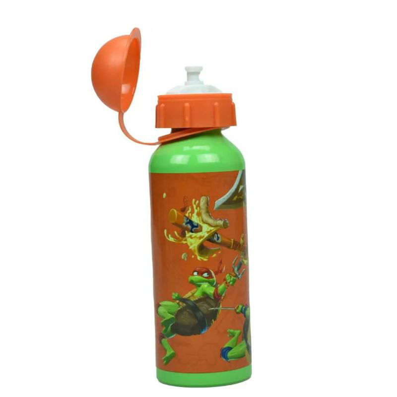 Gim flip aluminum bottle 520ml ninja turtles, , medium-null
