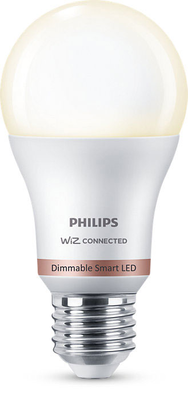 Wiz λαμπτηρας smart led - wiz εφαρμογη 60w a60 e27 927, , medium