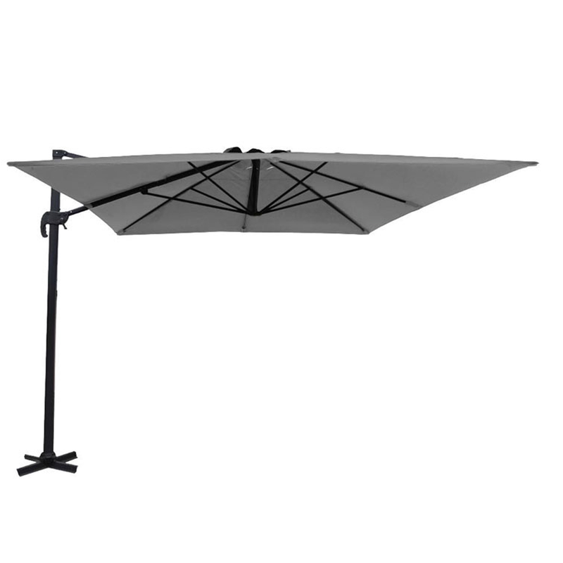 L.h garden hanging garden umbrella 3x4m black image number null