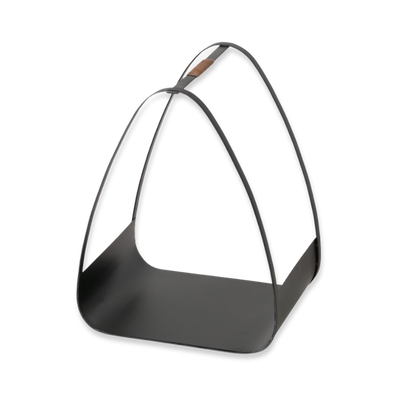 Boltze iron black firewood rack 50x30.7cm