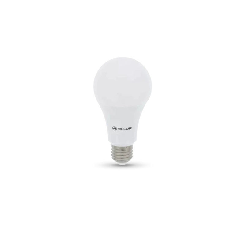 Tellur smart Wi-Fi bulb e27, 10w, white/warm/rgb, , medium-null