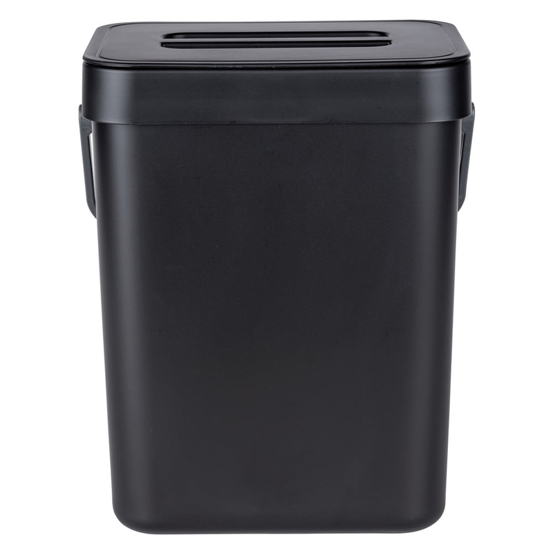 Wenko καδος αποβλητων με λαβη tago 5l - μαυρο, , medium image number null