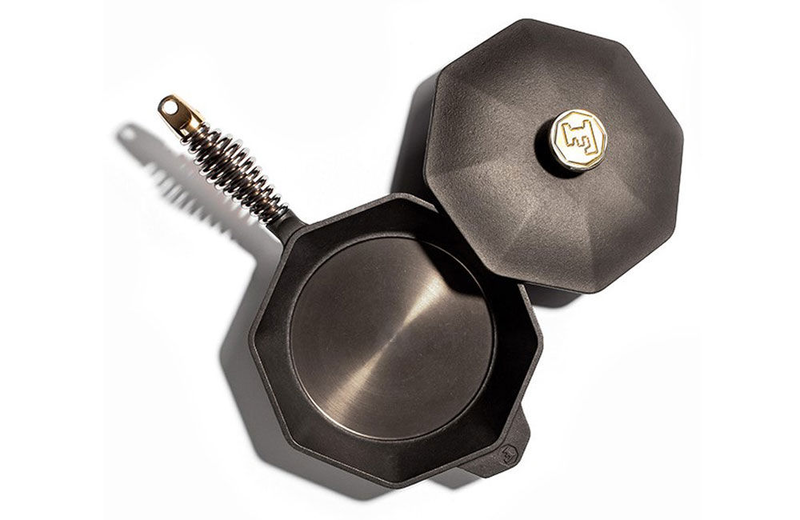 Finex 20cm (8in) cast iron skillet with lid, , medium image number null