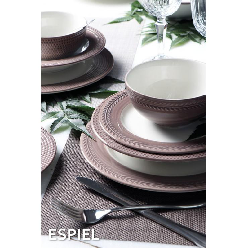 Product image: Espiel σουπλα polyester 45 x 30cm γκρι, , medium-null