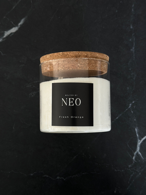 Soy candle melted by neo - fresh orange, , medium