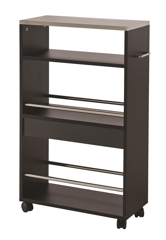 Demeyere kitchen trolley 50x24x83cm - black, , medium image number null