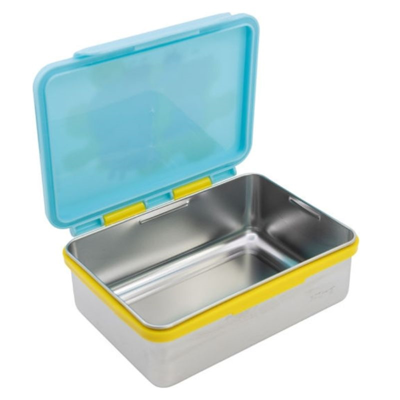 Stor : peppa pig core 2022 - stainless steel clamp rectangular sandwich box 1100ml 13956, , medium-null