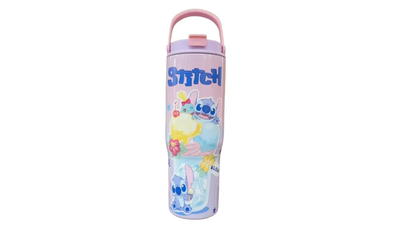 Stitch stainlessteel tumbler pink&purple, , medium