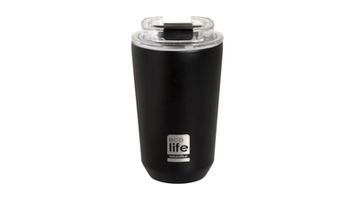 Ecolife pure kafe cup 36cl black, , medium