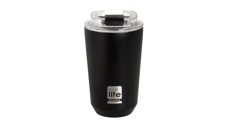 Ecolife pure kafe cup 36cl black, , medium-null