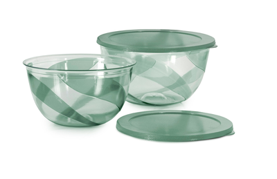 Snips set 2 salad bowl 3l+5l with lid, , medium