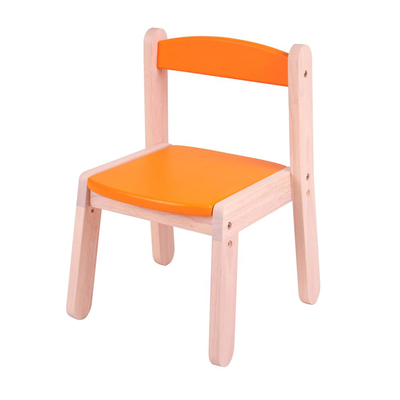 Stacking chair orange