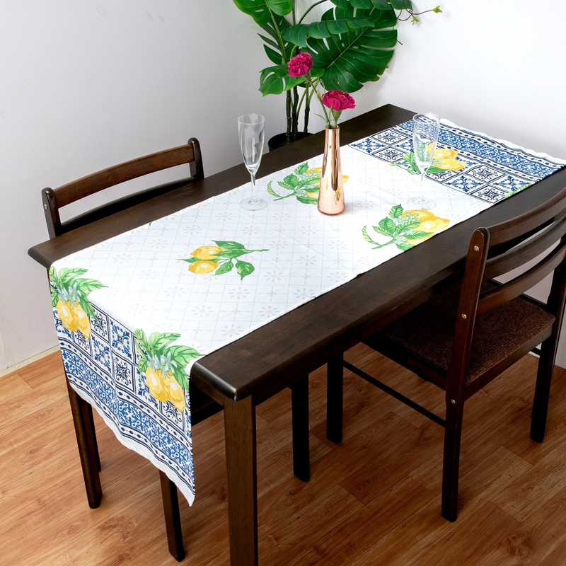 Product image: Lemon design cotton runner 45x150, , medium-null