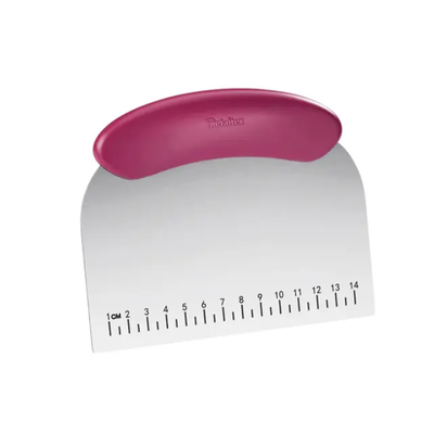 Metaltex dough scraper with laser guide, , medium