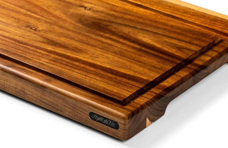 Style de vie cutting board nature medium (40x29x3cm), , medium-null