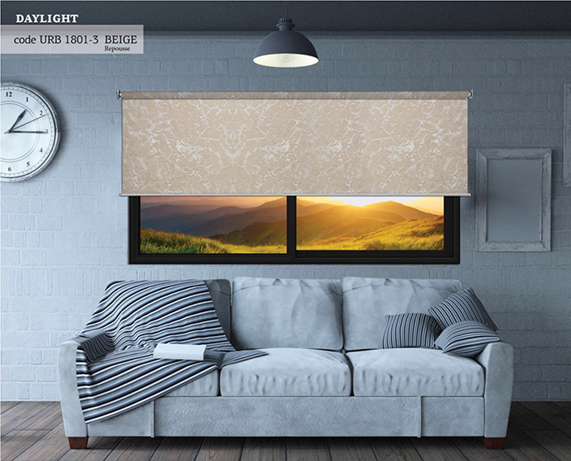 Roller blind daylight beige repusse 130x160cm, , medium-null