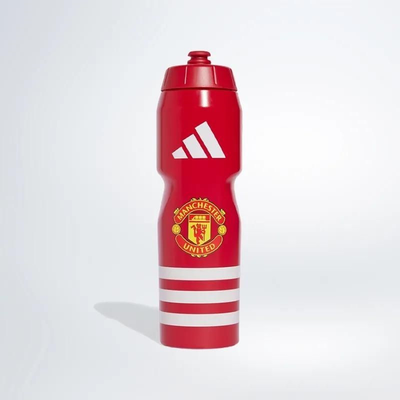 Adidas mufc bottle, Red, medium