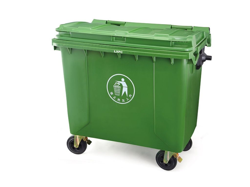 Product image: Μεγάλος πλαστικός κάδος απορριμμάτων 1100l, , medium-null