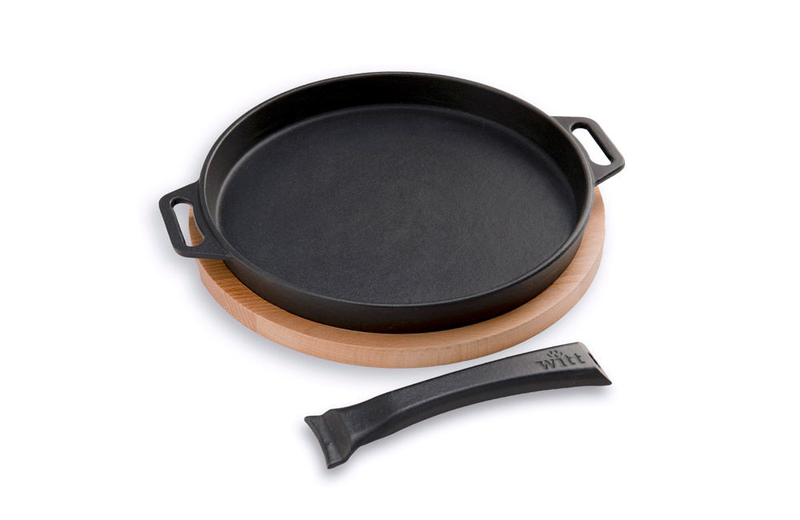 Witt round cast iron skillet pan (diam. 25cm), , medium image number null