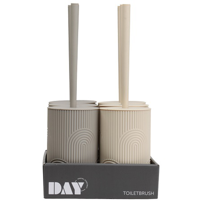 Day plastic toilet brush 9.5x36cm 076630 (1pc random selection of color), , medium-null