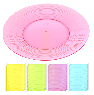 Plate transparent ps, , medium