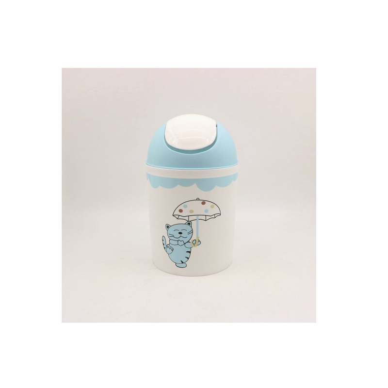 Bathroom plastic bin cat image number null