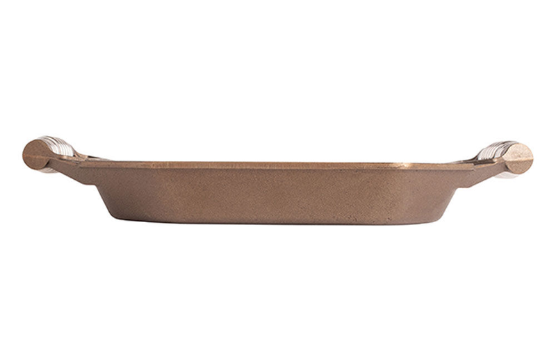 Finex 30cm (12in) cast iron twin spring grill pan, , medium image number null