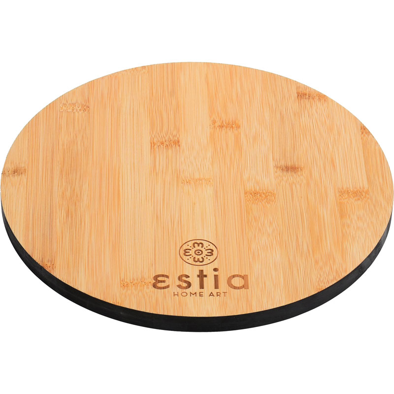 Cutting board bamboo round 28cm, , medium image number null