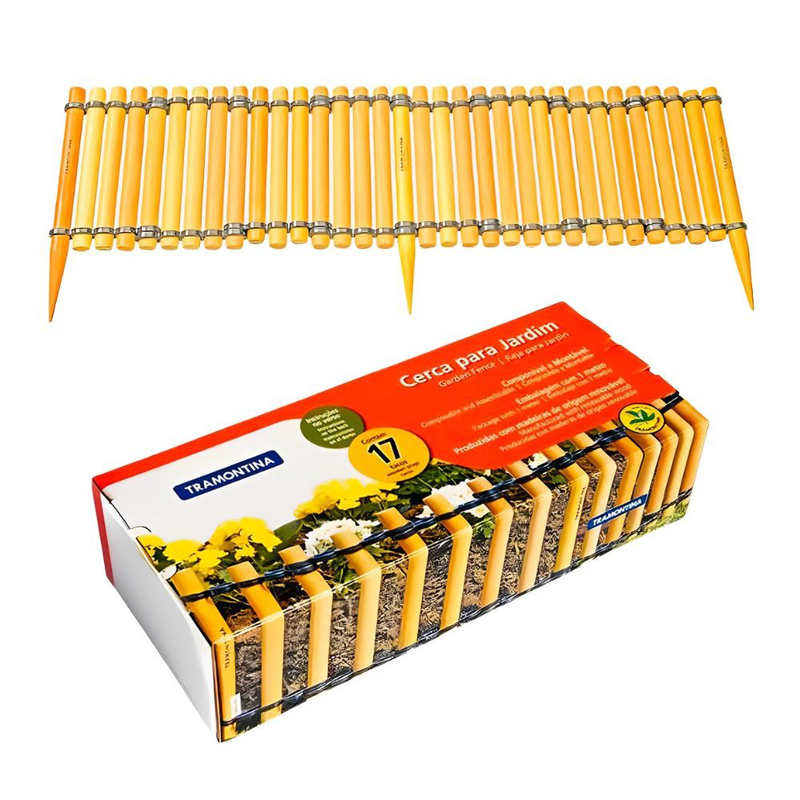 Product image: Tramontina πλαστικός φράχτης κήπου 1m με ειδική υποδοχή, , medium-null