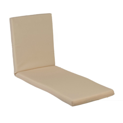 Sunlounge cushion 186x60x7cm - beige, , medium