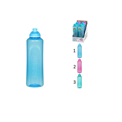 Sistema hydrate swift bottle 480ml 3 assorted colors