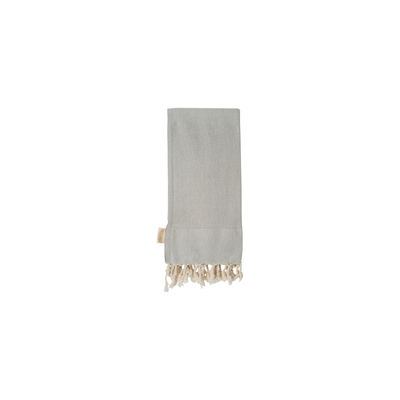 Grey 'astipalea' beach towel, , medium