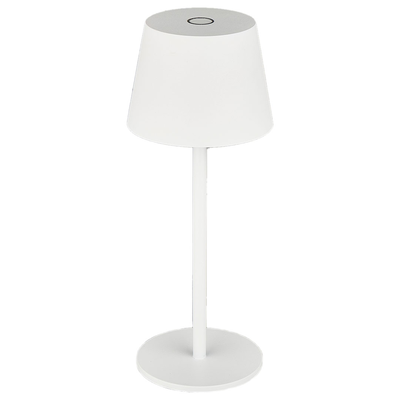 Sunlight led 2.2w table lamp rechargeable touch stepless dimming white 160lm 3cct ip65 ø110xh270mm, , medium