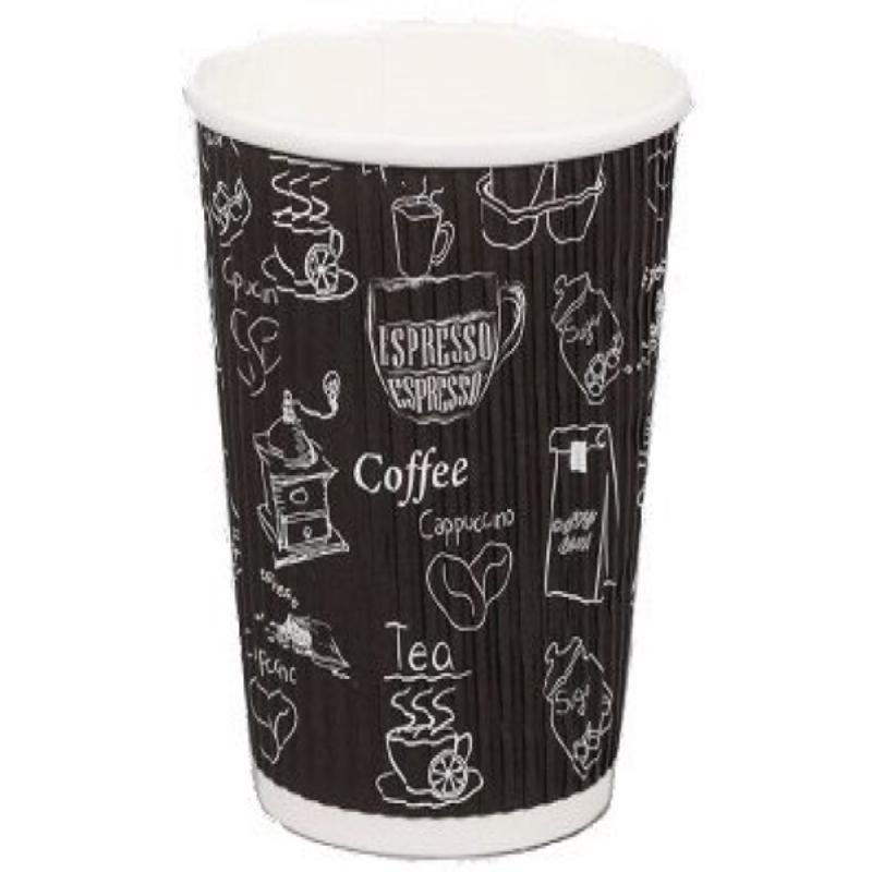Paper cup with lid - setx10 - 16oz, , medium-null
